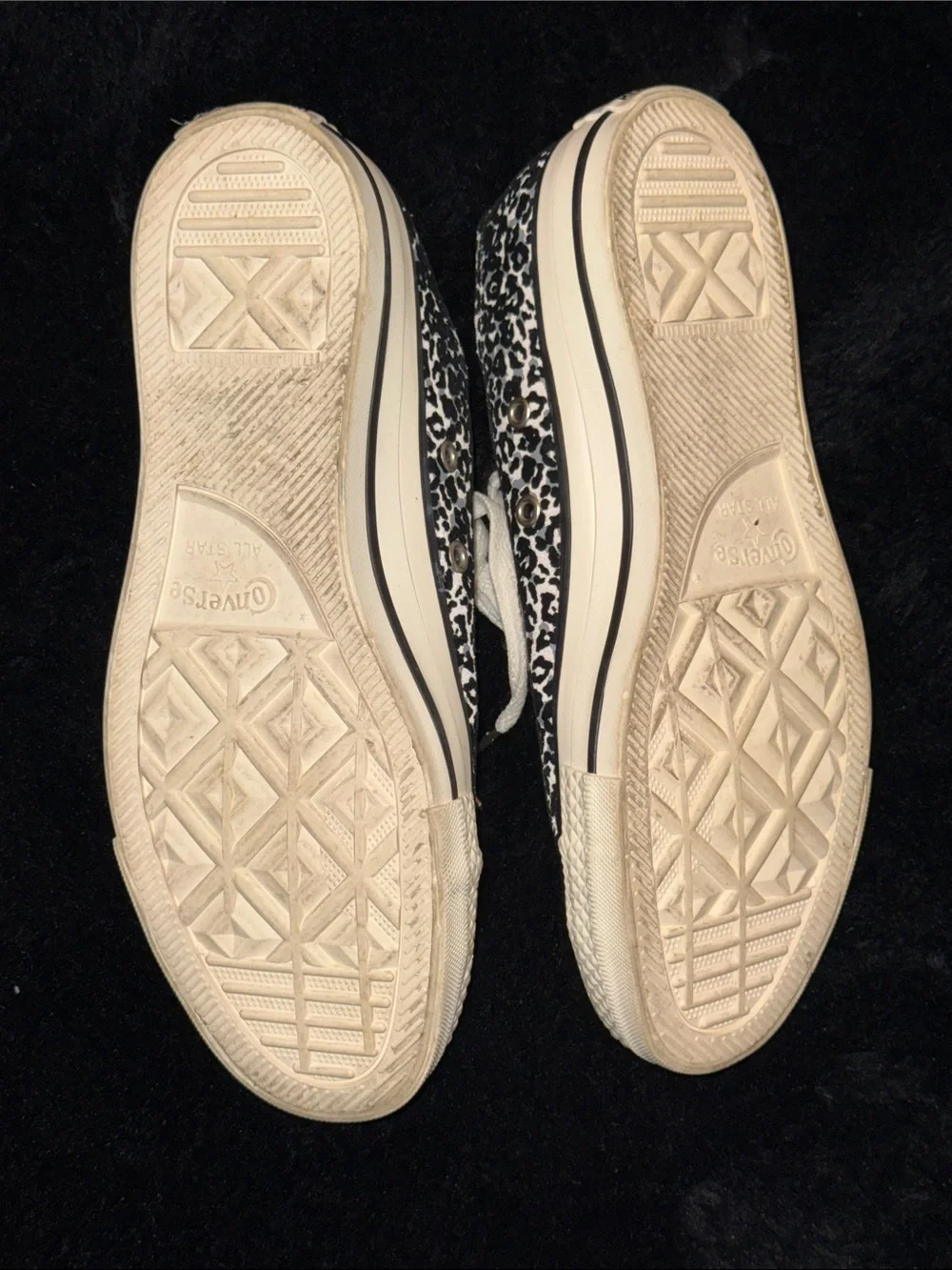 Converse Chuck Taylor All Star Low Top Leopard Sneakers Size W 7.5 / M 5.5 - Picture 11 of 14